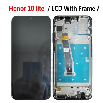 LCD Z Okvirjem Za Huawei Honor10 Čast 10 lite Zaslon na Dotik Računalnike Zbora Za Huawei Psmart P Smart 2019 Zaslon