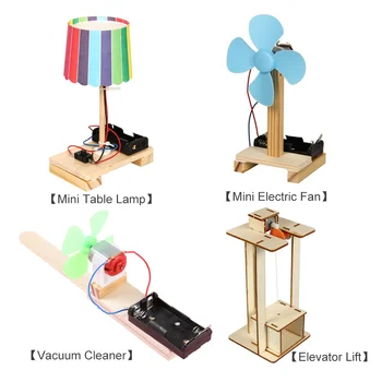 STEBLO znanost eksperiment igrače Otroci Izobraževalna Fizika Znanosti Igrače DIY Električni Igra znanstvenih poskusih, igre za Otroke