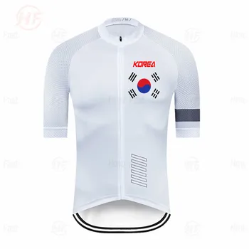 Koreja Team Kolesarski Dres 2020 po Meri Cestno Gorska Dirka Vrh Kolesarjenje Oblačila moških jersey set bike wear dirke oblačila
