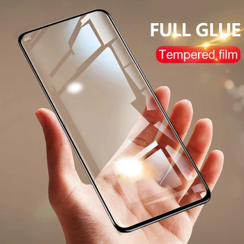 3D Originalno Celotno Lepilo Steklo Za Oneplus 8T en plus 8t Mobilni Telefon Primeru, Kaljeno Steklo oneplus8 t 8t Accessorie MirrorFilm 2Pcs