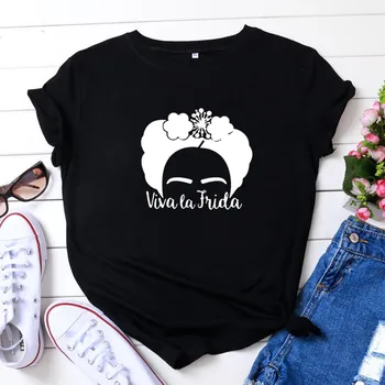 Viva La Vida Smešno Majica s kratkimi rokavi Ženske 2020 Bombaža, Kratek Rokav, O-vrat Tee Majica Femme Priložnostne Tshirt Ženske Vrhovi Svoboden Camiseta Mujer