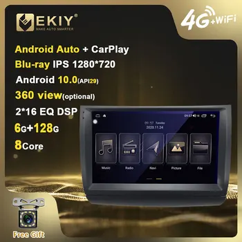 EKIY 6 G 128G DSP Za Toyota Prius 20 2003-2009 Android 10 avtoradio Večpredstavnostna Video Predvajalnik Navigacija GPS Akustiko ne 2 Din DVD