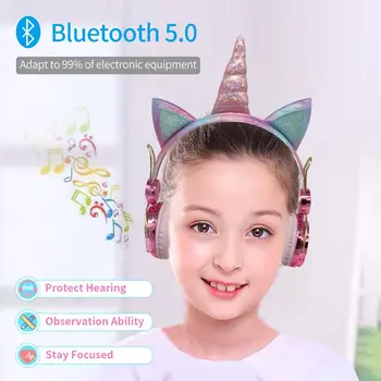 5.0 Bluetooth Samorog slušalke brezžične slušalke slušalke z mikrofonom, Samorog koptelefoon za prenosni telefon, MP3 tablet PC
