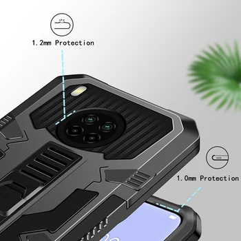 Shockproof Nosilec za Telefon Primeru Za Huawei Honor 9X 9S Močan Anti-Padec Skrite Oporo Zaščitna torbica Za Čast 20 20 Kritje