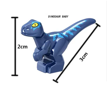 8Pcs Jurassic Dinozaver Park, Živalski Svet Baryonyx MOC pribor Gyrosphere Pobeg gradniki igrače Za Otroke Darila