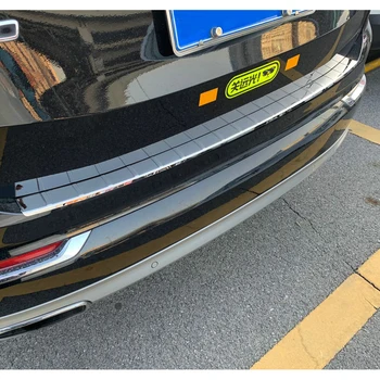 Iz nerjavečega Jekla Auto Zadnji Odbijač Prtljažnik Stražar Nalepke Za Volvo XC90 2016 - 2020 Avto Dodatki Rearguard Vrata Pokrov Trim
