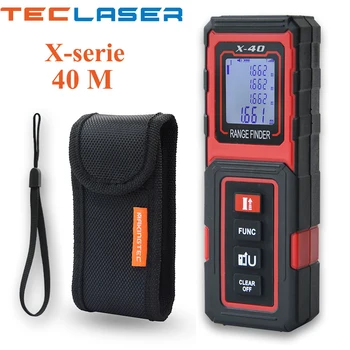 TECLASER Laser Distance Meter Elektronski Ruleti Digitalni Trena Laser Trak Range Finder Lasersko Ravnilo Laser Obseg Ukrepa Orodja
