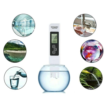 Promocija! Kakovost vode Digitalni Tester PH Meter in Digitalnih TDS Meter Komplet z ATC za Pitno Vodo Hydroponics Akvarij