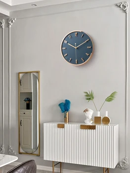 Razkošje svetlobe dnevna soba stenske ure modni dom umetnosti dekoracijo ura Nordijska sodobna restavracija ura ustvarjalnega steno gledal