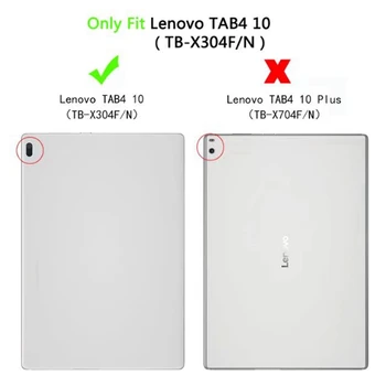 Trdi Oklep Primeru Za Lenovo Zavihek 4 10 TB-X304L TB-X304F TB-X304N 10.1 Kritje Težka 2 v 1 Hibridni Krepak TPU+PC Tablet+Film+Pen