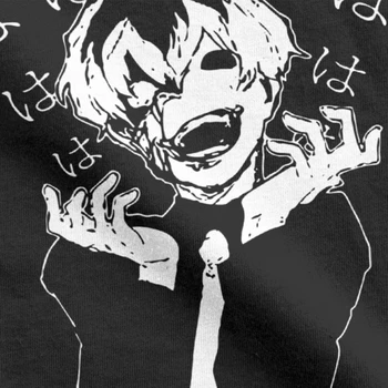 Novost Smeh Ghoul Tokyo Ghoul Tee Srajce Moške Krog Vratu Čistega Bombaža Tshirts Japonski Anime Kaneki Ken Tees Oblačila