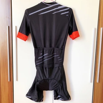 SVBBZC Pro Cool Men ' s Kratkimi Rokavi Jumpsuit Triatlon Obleko Ropa Ciclismo Maillot Quick Dry Kolesarski Dresi komplet za Kolesarjenje Skinsuit