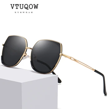 Vrhunska Polarizirana sončna Očala Ženske blagovne Znamke Oblikovalec 2021 Trend Rimless sončna Očala Lady Butterfly Potovanja Vožnje Očala UV400