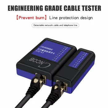 CNCOB strokovno multi-funkcijo network cable tester telefonsko linijo line merilnik signala omrežja, on-off detektor orodje
