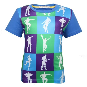 Otrok Fortniter Majica 3D Tiskanih Majica s kratkimi rokavi Otroci Poletje Bitki Royale Kratek T-shirt Fant Dekleta Najstnik Trdnjava Noč TShirt Igrače