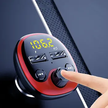 BT21 Komplet MP3 Predvajalnik Vključiti UKV-Oddajnik Samodejno AUX Brezžični Prostoročno uporabo v vozilu Modulator Radio USB Avto Polnilec Daljinski upravljalnik