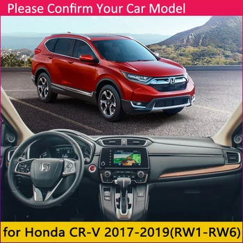 Za Honda CR-V RW1~RW6 2017 2018 2019 Anti-Slip Mat nadzorna plošča Pokrov Pad Dežnik Dashmat Zaščito Preproge Avtomobilski Pribor za CR V CRV