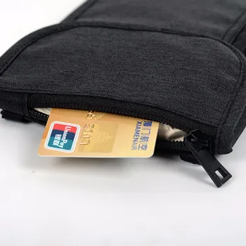 Nosii Vratu Visi Potovanja, Potni list, Kuverta Denarnice ID Imetnik Kreditne Kartice Vrečko za Shranjevanje Denarja Sklopka Izvajanje Torbica RFID Kartice Gospodarstvo