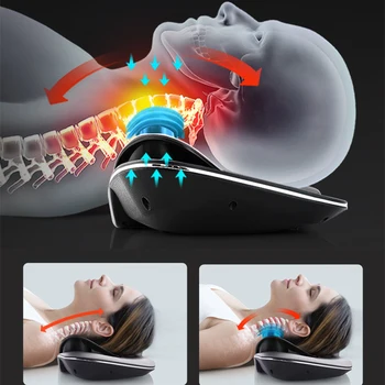 Multifunkcijski Vratu Massager Celotno Telo Ogrevanje Masaža Gospodinjskih Električnih Gnetenje Vroče Kompresor Vratnega Vretenca Massager