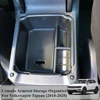 Tiguan Mk2 Pribor Za Volkswagen Tiguan Mk2 2018 2019 2020 Organizator Za Volkswagen Tiguan Mk2 Armrest Shranjevanje Škatle Za Rokavice