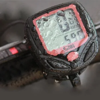 Kolo Računalnik Z LCD Digitalni Prikaz Nepremočljiva Kolesom merilnik Hitrosti, Števec kilometrov Kolesarjenja Štoparica Jahanje Pribor Orodje