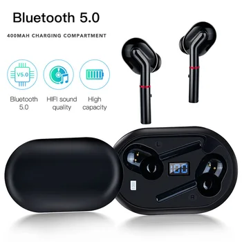 2020 Brezžična tehnologija Bluetooth 5.0 Slušalke UV Sterilizacija box Stereo HI-fi Šport Brezvrvične Slušalke, Gumb za Nadzor Čepkov za iPhone
