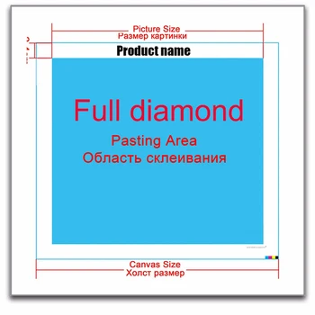 DIY 5D Diamond Slikarstvo Velika Mačka Pravljice Navzkrižno Šiv Mozaik diamond vezenje Needlework Vzorci Nosorogovo slike
