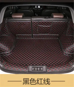 Za Nissan TIIDA za obdobje 2011-3D tri-dimenzionalni PU rep polje zaščitna preproga pad trunk prtljage pad Avto styling