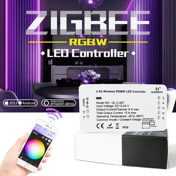 GLEDOPTO zigbee pametni dom, avtomatizacija multi-funkcijo barva spreminja, rgb krmilnik smart home system rgbw zigbee 3.0 krmilnik