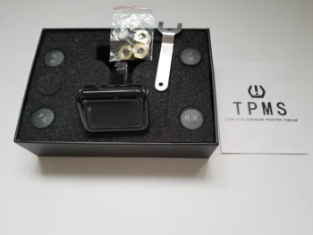 Smart Avto TPMS Nadzor Tlaka v Pnevmatikah Sistem za cigaretni vžigalnik Digitalni LCD Zaslon Samodejno Varnostno Alarmni Sistemi Tlak Pnevmatik