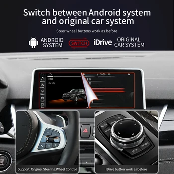 MCWAUTO za BMW 2 Serija F22 Tourer (leta ali 2016) NBT Android 10.0 Avto Multimedijski Predvajalnik, Radio, GPS Navigacija za Podporo 4G Wifi, BT