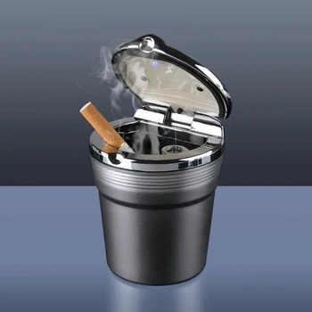 Z Led Luči avtomobila Logotip Ustvarjalne Osebnosti pepelnik Ustvarjalne cigaret dustbin Za ChangAn EADO XT 2020 Auto Dodatki