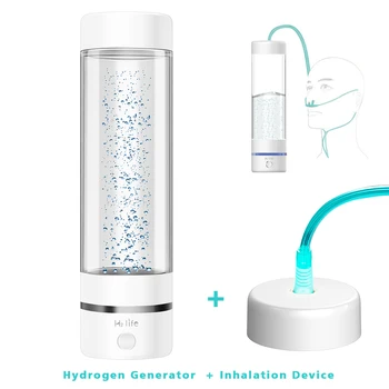 H2Life 5. Generacijo vodik voda generator steklenico Max 3700ppb DuPont SPE+PEM Dvojno Komoro, z Vodikom absorpcije kit
