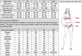 Dekleta Dot Tiskanja Visoko Pasu Bikini Komplet 2020 Seksi Push Up Kopalke Rdeče Črne Kopalke Ženske Ruffle Kopalke Plažo Biquini