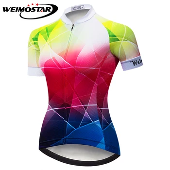 Weimostar Kolesarski Dres Ženske smuk jersey mtb Jersey Kolo Jersey Kolesarska Majica Dihanje Kolesarjenje Oblačila Ropa Ciclismo