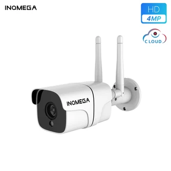 INQMEGA WiFi Kamera HD 4MP Brezžični Bullet IP Kamero Težkih Kovin na Prostem Vremensko 18pcs SMD led Nočno Vizijo Cam