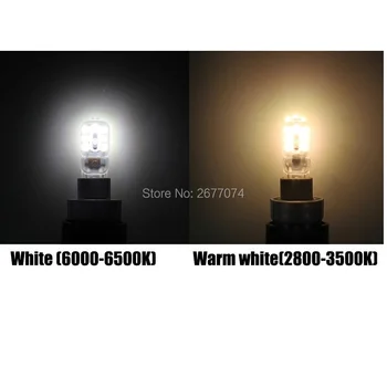 10PCS 4W Toplo Bela Cool White G9 14SMD 2835 300-400LM Dekorativni AC220V LED Bi-pin Luči PC lupini led luči