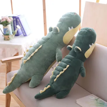 Ustvarjalne mehko glavico srčkan krokodil lutka plišastih igrač