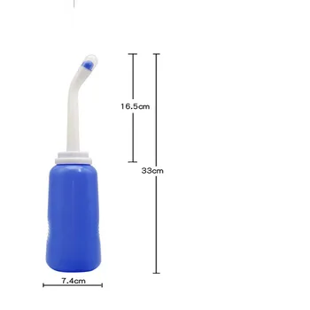 500 ml Potovanja Bidets Periferni Steklenico Higieno Jet Spray Perinatalni Namakanje po porodu Čiste Prenosne Pranje Za Kopalnico