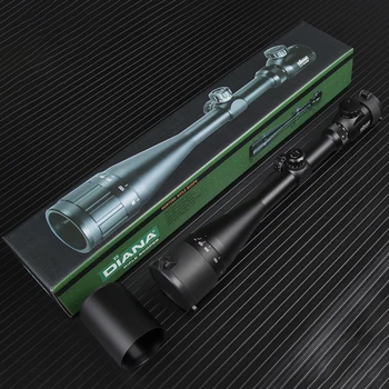 DIANA AOE 4.5-18X50 Riflescope Nastavljiv Zeleni Red Dot Križ, Pogled Lov Obseg Svetlobe Reticle Optični Taktično Obsegov