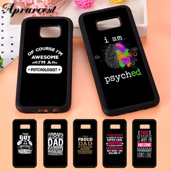 Aprarvest Super Psiholog Poklic Psihologije Primeru Telefon Za Samsung S5 S6 S7 rob S8 S9 Plus S10 lite S10E Opomba 5 8 9 10