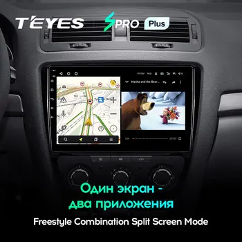TEYES SPRO Plus Za Skoda Octavia 2 A5 2008 - 2013 avtoradio Večpredstavnostna Video Predvajalnik Navigacija GPS Android 10 Št 2din 2 din dvd
