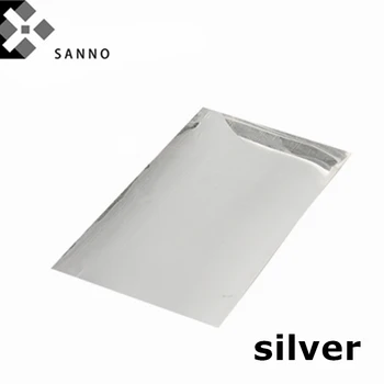 99.99% čistost srebrno ploščo Ag ≧ 99.99 prevodni srebro stanja 0.01x50x100mm - 2x50x100mm diy Ag srebrno folijo tuljavo za lab