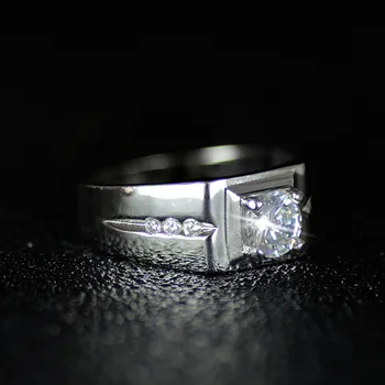 2021 novo Valentinovo 925 Sterling Srebro moških Obroči za moški Poročni Posla moda prst nakit R207
