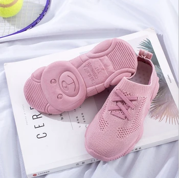 Otroški športni čevlji 2019 poletje nova dekleta čevlji votlih pomlad otroci čevlji dihanje očesa beli čevlji