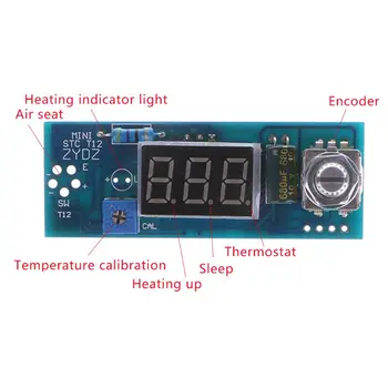 Digitalni lemilo Postaja Temperaturni Regulator Kompleti Za HAKKO T12 Ročaj