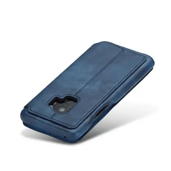 Luksuzni Retro Usnje Sim Ohišje Za Samsung Galaxy S9 S9 plus S8 S8 plus S7 S7 Note8 Note9 Poslovnih Usnjena torbica