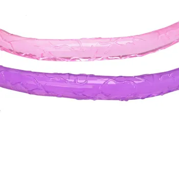 Sex Izdelki 44 cm Prilagodljiv Dvojni Dildo Dolgo Dildo Dong Penis, Lezbijke, Dvojni Penis Dvojno Penetracijo Dildos za Ženske DVO-040015
