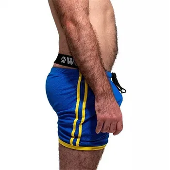 GITF Tek kratke Hlače moški Sweatpants Moški Bodybuilding, fitnes zadrgo žep Hlače Uvježbavanje Očesa hitro sušenje športne Moške Kratke hlače