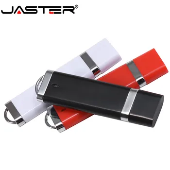 JASTER Pen Drive 4GB 8GB 16GB 64GB Plastični USB ključek USB 2.0 Memory Stick Pendrive Prosto po Meri Logo za Darila